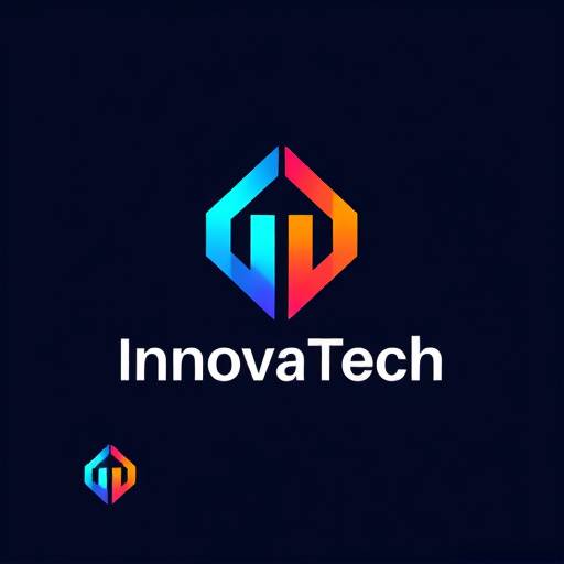 Diseño de logotipo e identidad visual para startup tecnológica InnovaTech