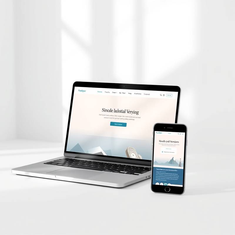 Imagen ilustrativa del diseño web responsivo en diferentes dispositivos